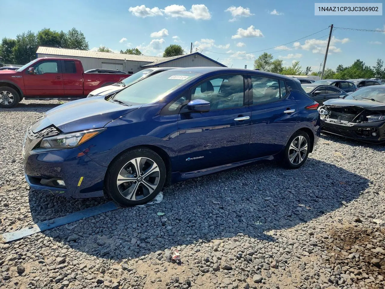 2018 Nissan Leaf Sl VIN: 1N4AZ1CP3JC306902 Lot: 61011156