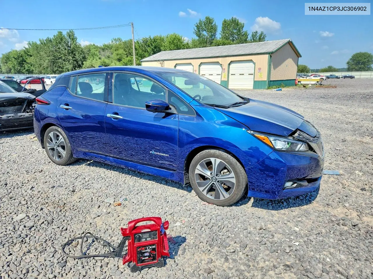 2018 Nissan Leaf Sl VIN: 1N4AZ1CP3JC306902 Lot: 61011156
