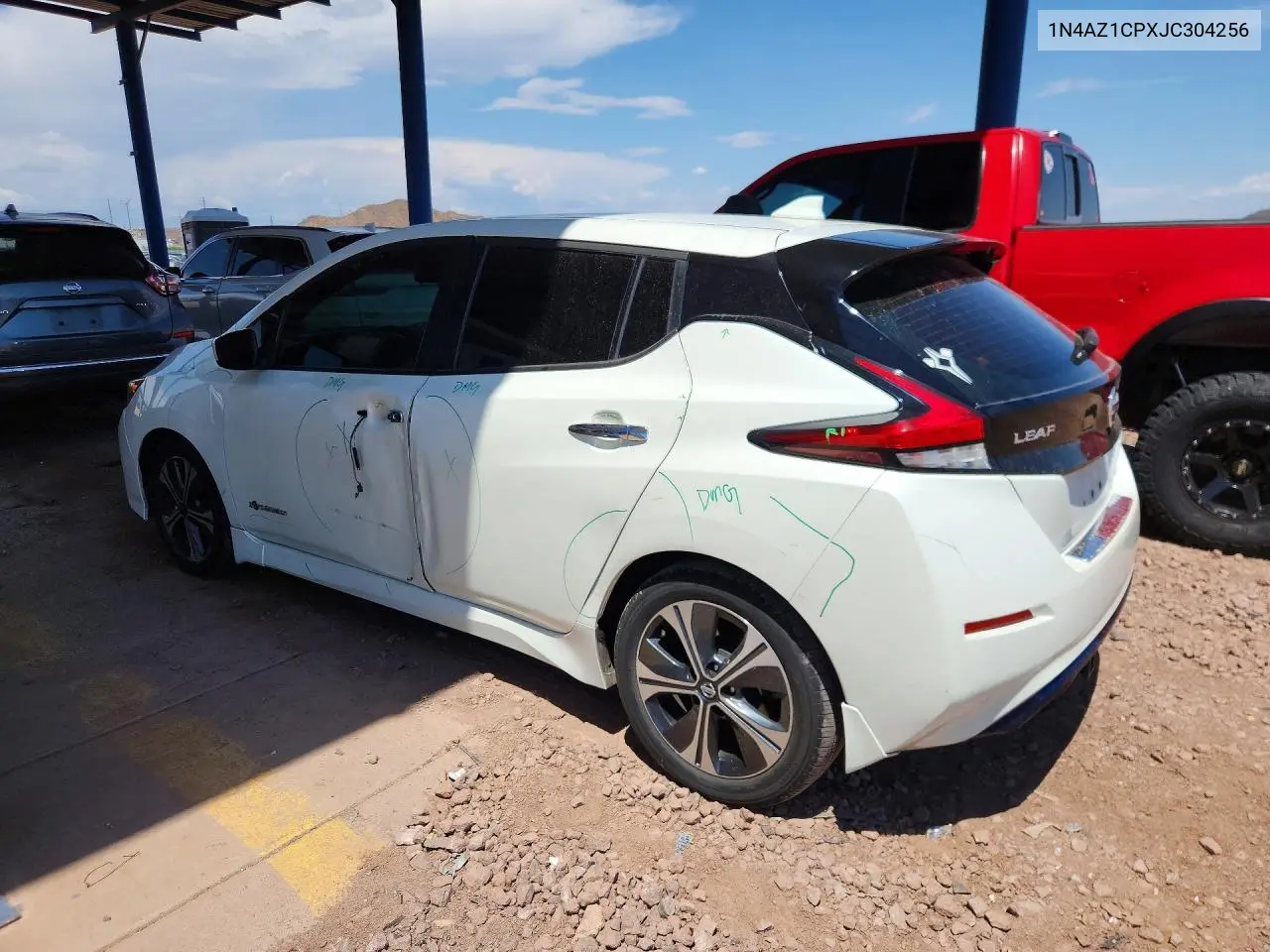 2018 Nissan Leaf Sv VIN: 1N4AZ1CPXJC304256 Lot: 61190986
