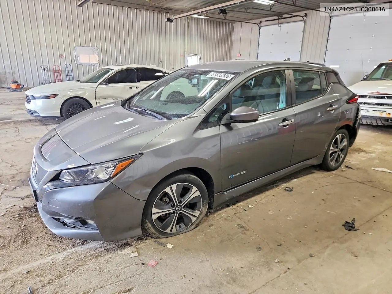 2018 Nissan Leaf Sv VIN: 1N4AZ1CP5JC300616 Lot: 61333086