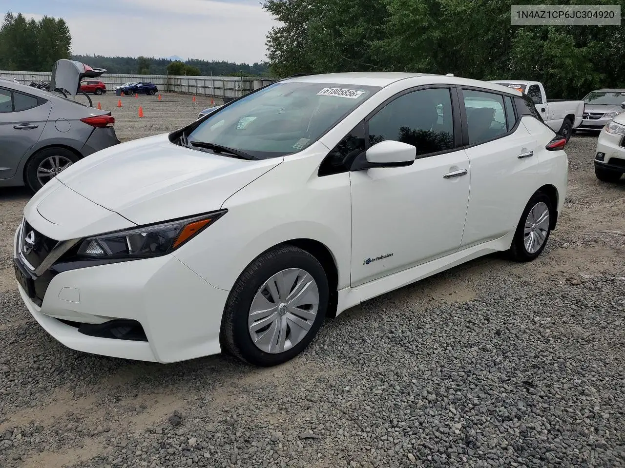 2018 Nissan Leaf S VIN: 1N4AZ1CP6JC304920 Lot: 61805856