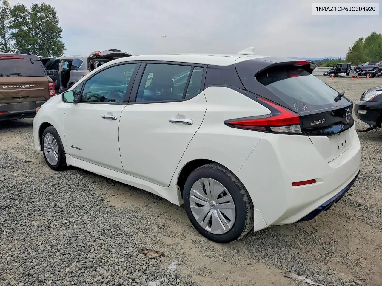 2018 Nissan Leaf S VIN: 1N4AZ1CP6JC304920 Lot: 61805856