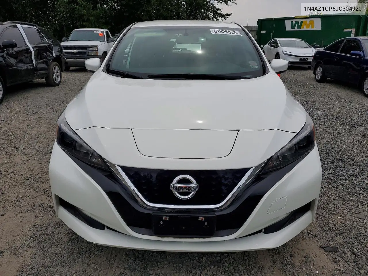 2018 Nissan Leaf S VIN: 1N4AZ1CP6JC304920 Lot: 61805856