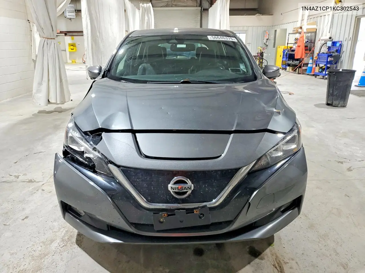 2019 Nissan Leaf Sl VIN: 1N4AZ1CP1KC302543 Lot: 56646376