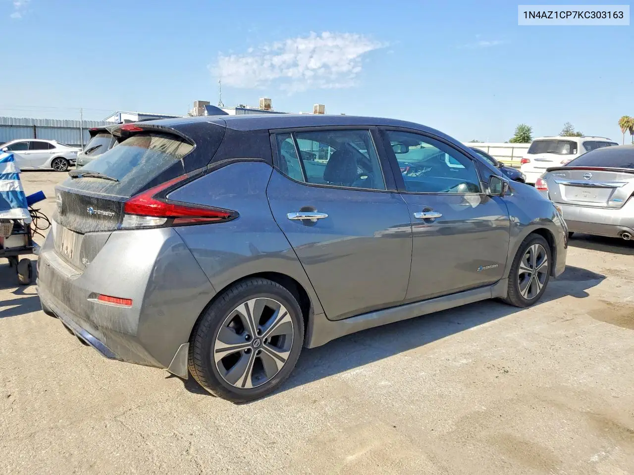 2019 Nissan Leaf Sl VIN: 1N4AZ1CP7KC303163 Lot: 59866546