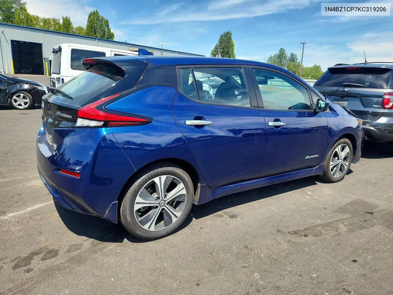 2019 Nissan Leaf Sv Plus VIN: 1N4BZ1CP7KC319206 Lot: 59872486