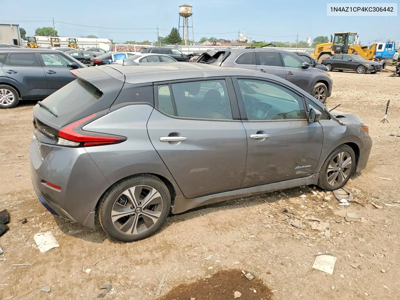 2019 Nissan Leaf Sv VIN: 1N4AZ1CP4KC306442 Lot: 60304046