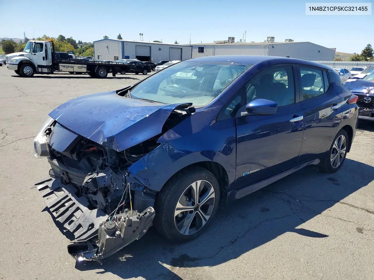 2019 Nissan Leaf Sv Plus VIN: 1N4BZ1CP5KC321455 Lot: 60620796