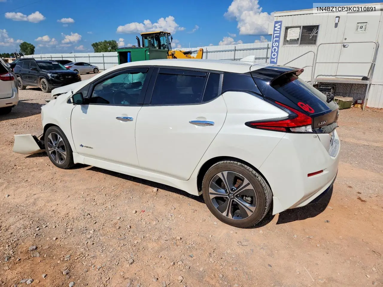 2019 Nissan Leaf Sl Plus VIN: 1N4BZ1CP3KC310891 Lot: 61240536