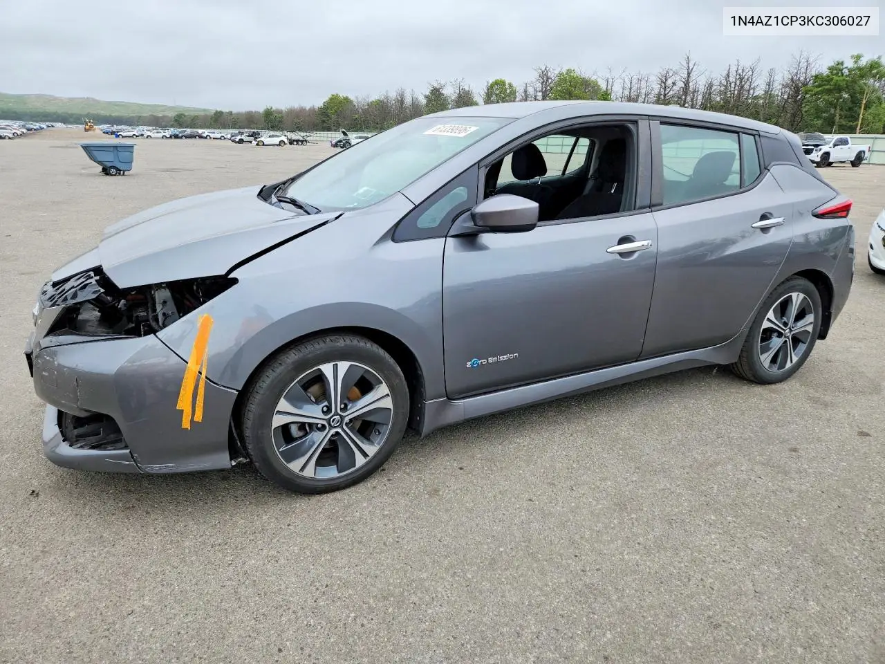 2019 Nissan Leaf Sv VIN: 1N4AZ1CP3KC306027 Lot: 61339896