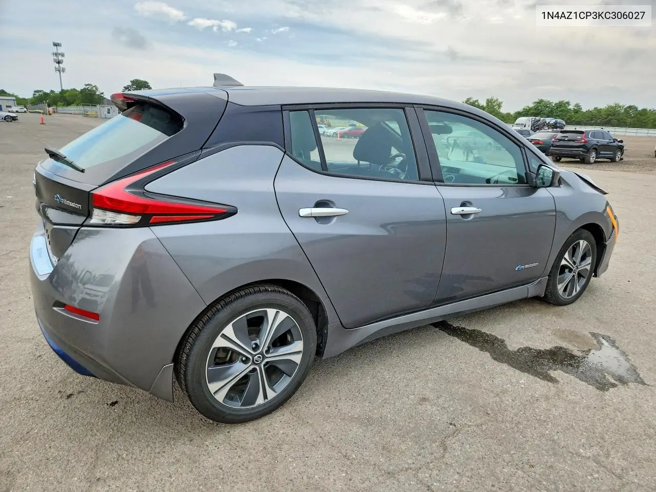 2019 Nissan Leaf Sv VIN: 1N4AZ1CP3KC306027 Lot: 61339896