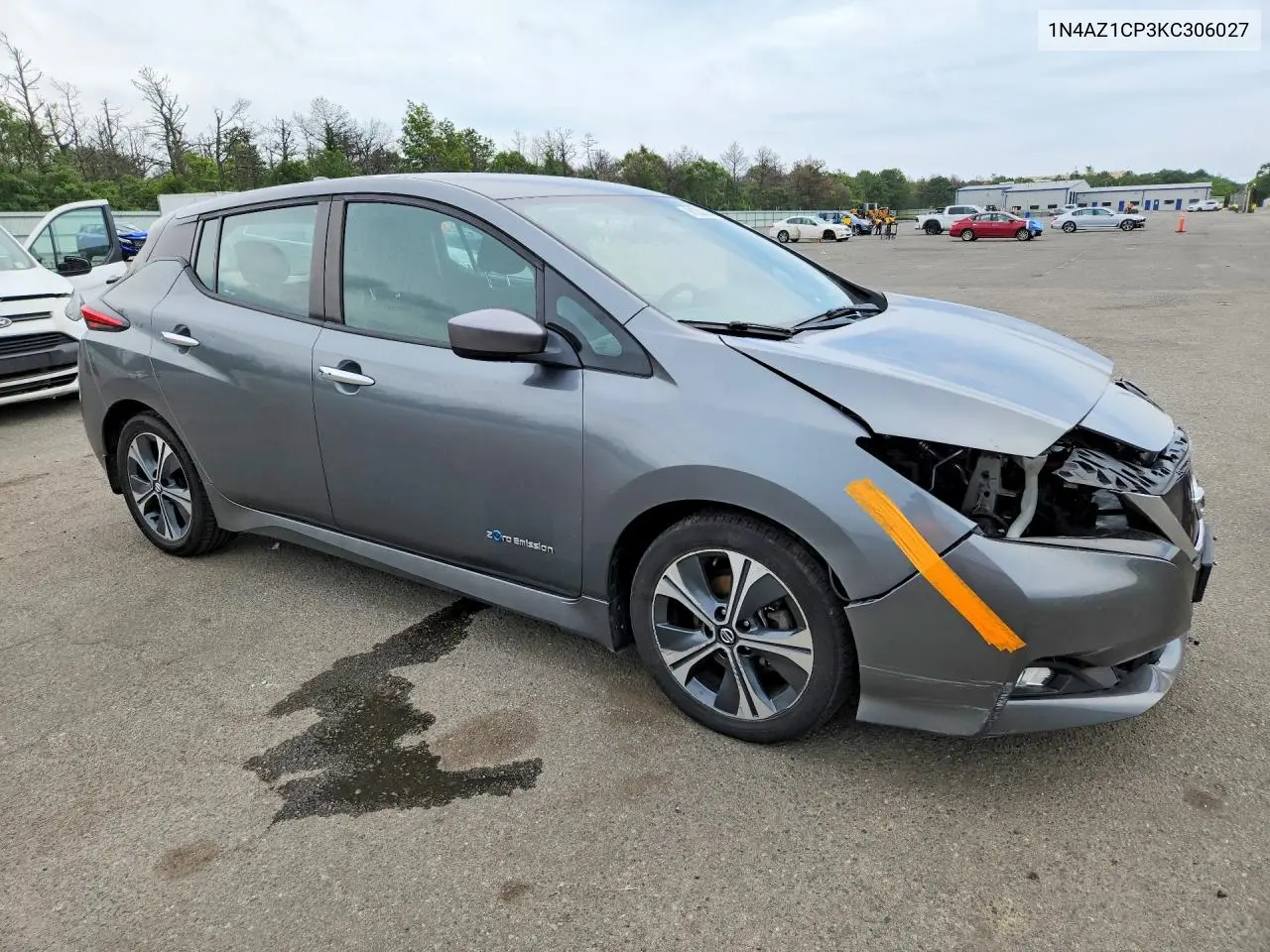 2019 Nissan Leaf Sv VIN: 1N4AZ1CP3KC306027 Lot: 61339896
