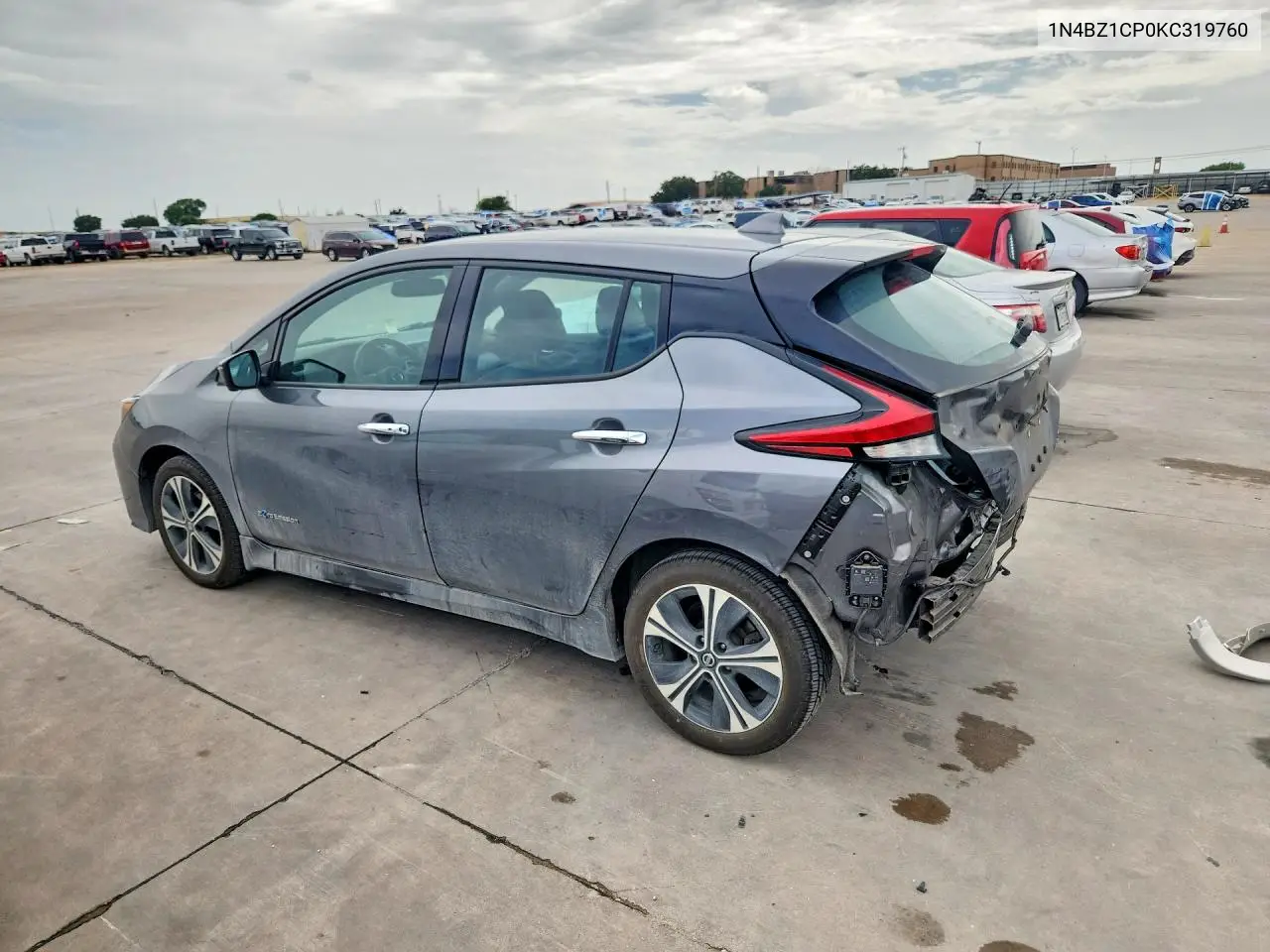 2019 Nissan Leaf Sl Plus VIN: 1N4BZ1CP0KC319760 Lot: 61343136