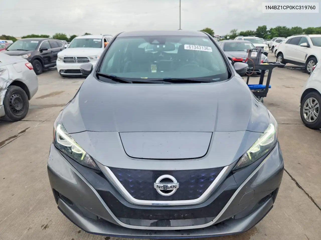 2019 Nissan Leaf Sl Plus VIN: 1N4BZ1CP0KC319760 Lot: 61343136
