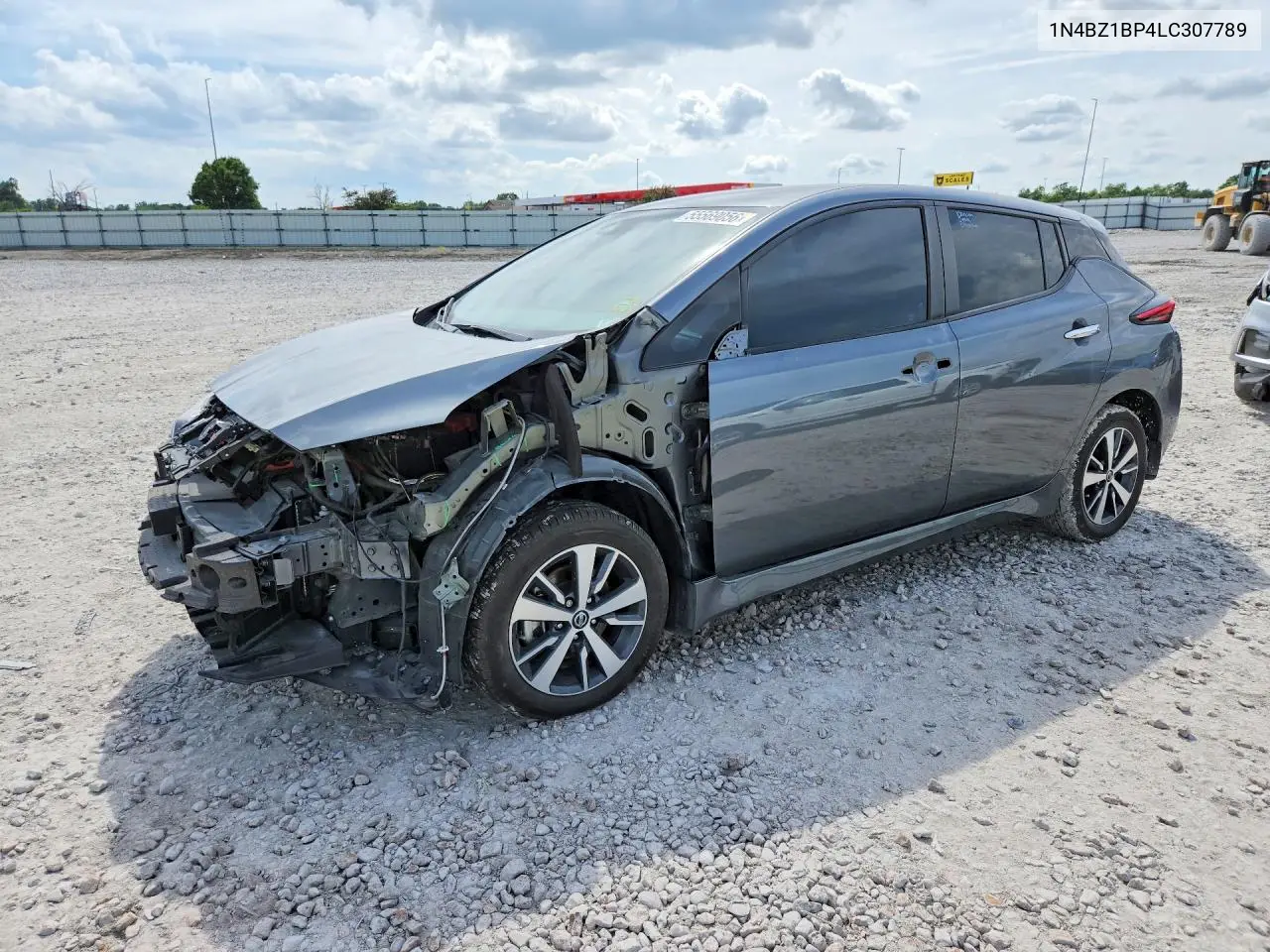 2020 Nissan Leaf S Plus VIN: 1N4BZ1BP4LC307789 Lot: 55569056