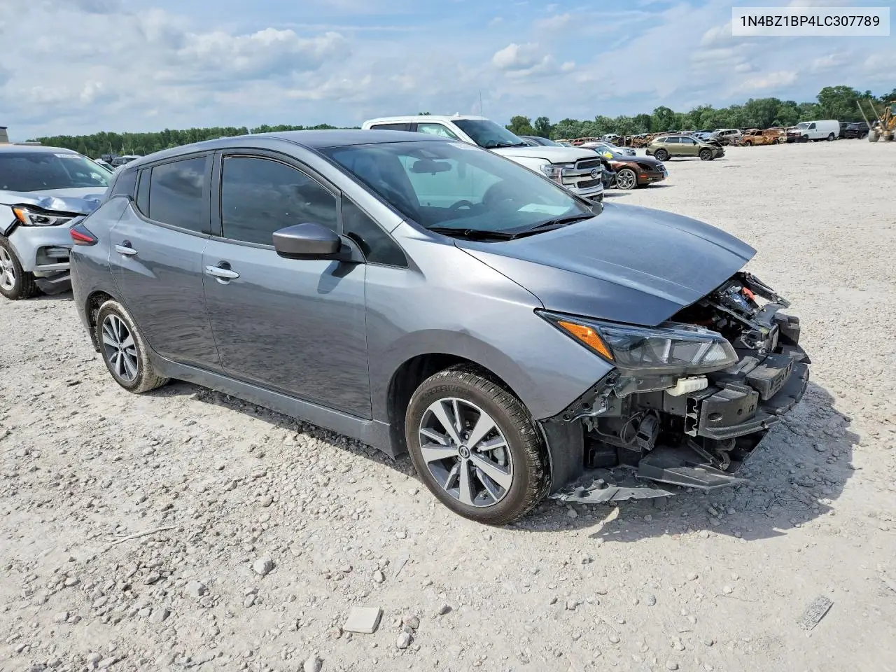 2020 Nissan Leaf S Plus VIN: 1N4BZ1BP4LC307789 Lot: 55569056