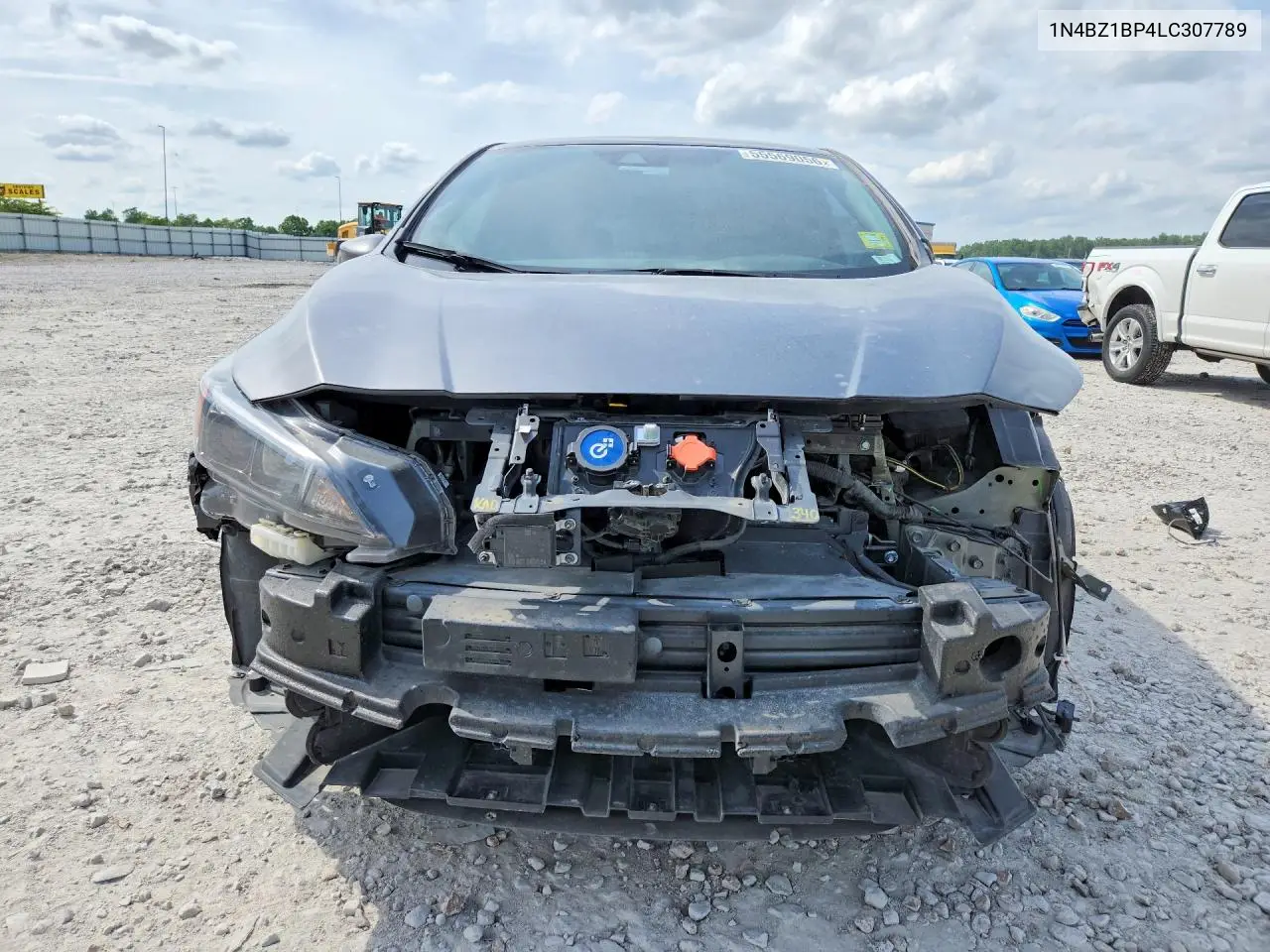 2020 Nissan Leaf S Plus VIN: 1N4BZ1BP4LC307789 Lot: 55569056