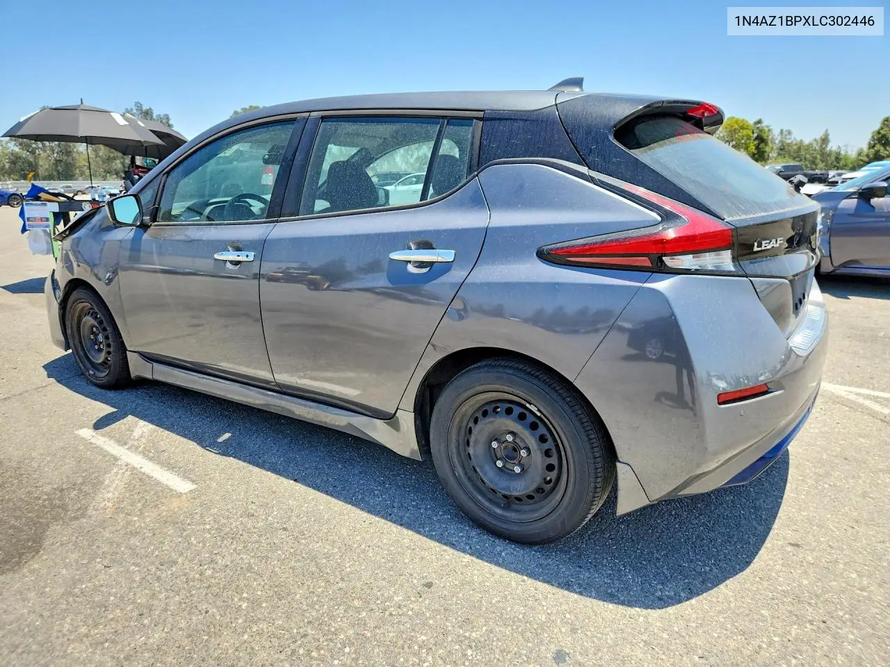 2020 Nissan Leaf S VIN: 1N4AZ1BPXLC302446 Lot: 56306636