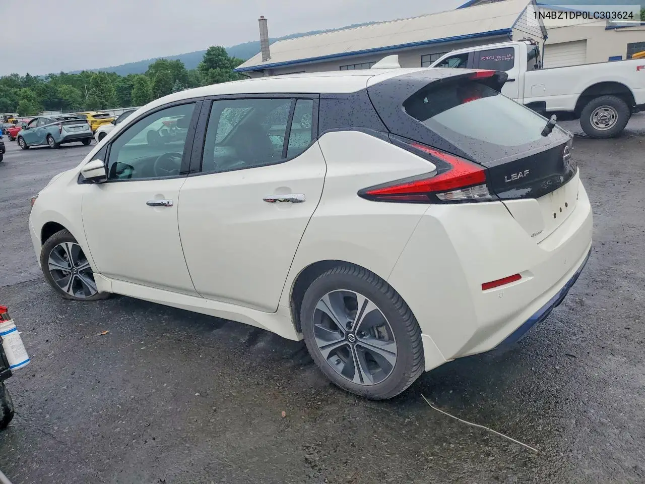 2020 Nissan Leaf Sl Plus VIN: 1N4BZ1DP0LC303624 Lot: 56758516