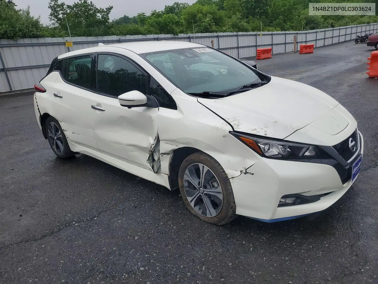 2020 Nissan Leaf Sl Plus VIN: 1N4BZ1DP0LC303624 Lot: 56758516