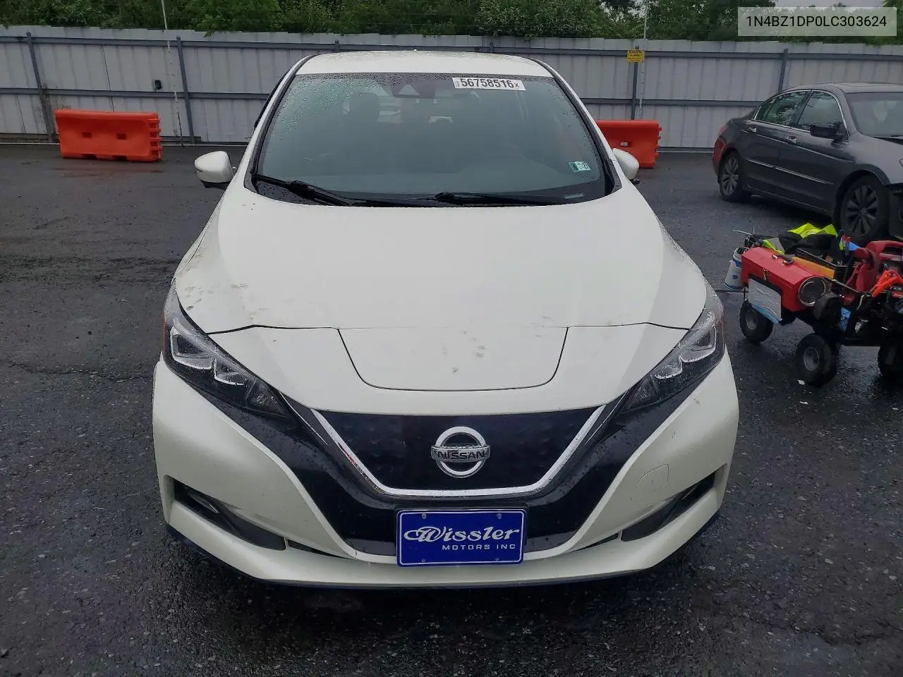 2020 Nissan Leaf Sl Plus VIN: 1N4BZ1DP0LC303624 Lot: 56758516
