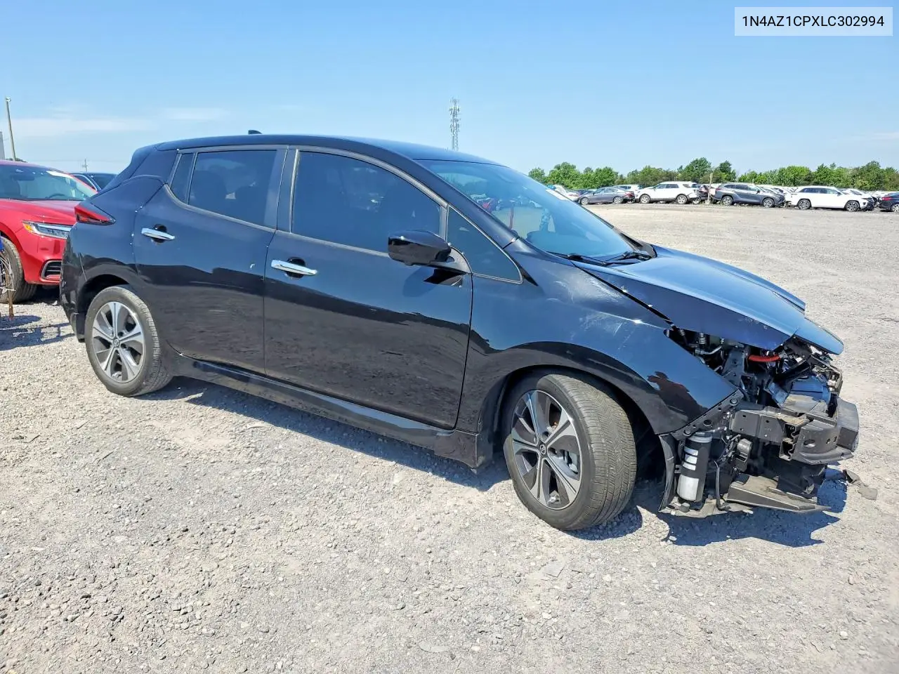 2020 Nissan Leaf Sv VIN: 1N4AZ1CPXLC302994 Lot: 57023046