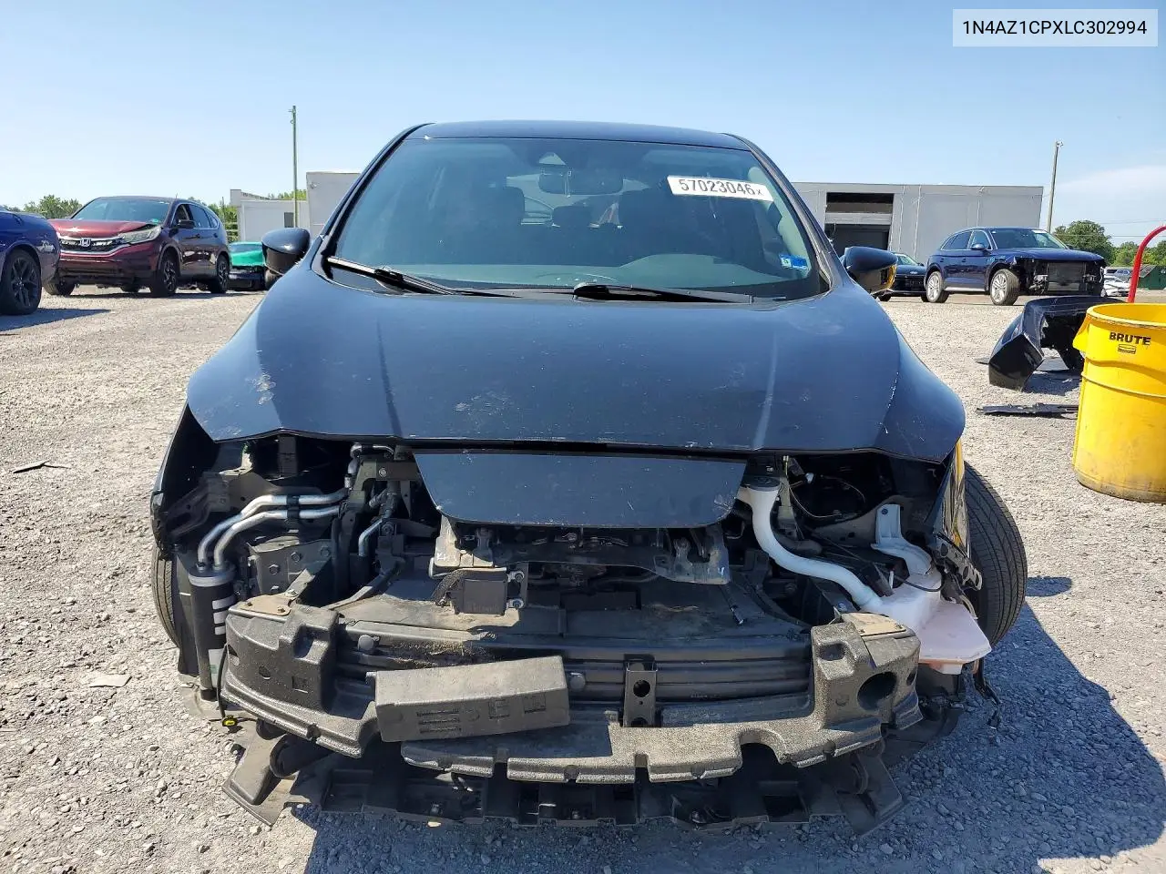 2020 Nissan Leaf Sv VIN: 1N4AZ1CPXLC302994 Lot: 57023046