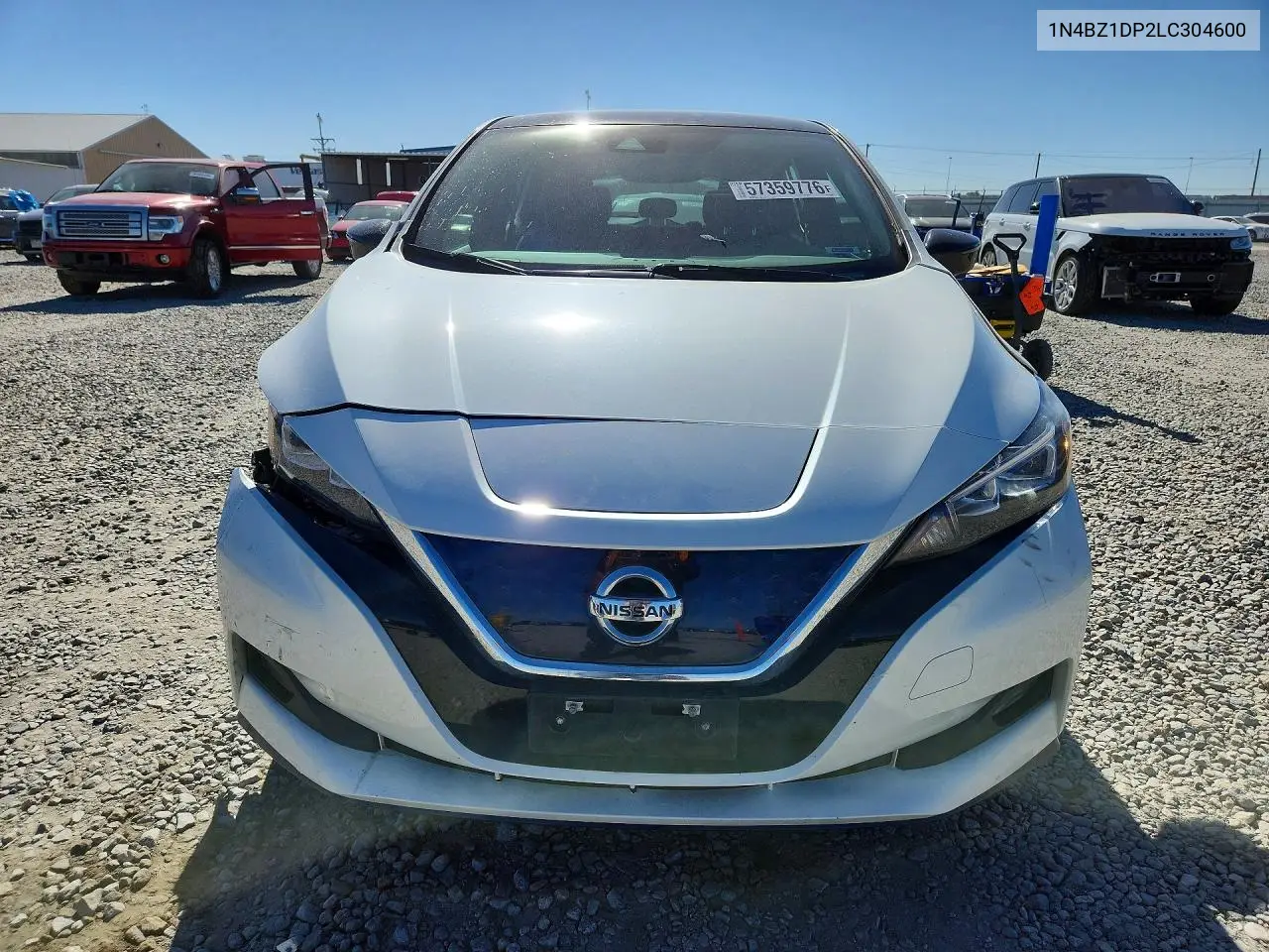 2020 Nissan Leaf Sl Plus VIN: 1N4BZ1DP2LC304600 Lot: 57359776