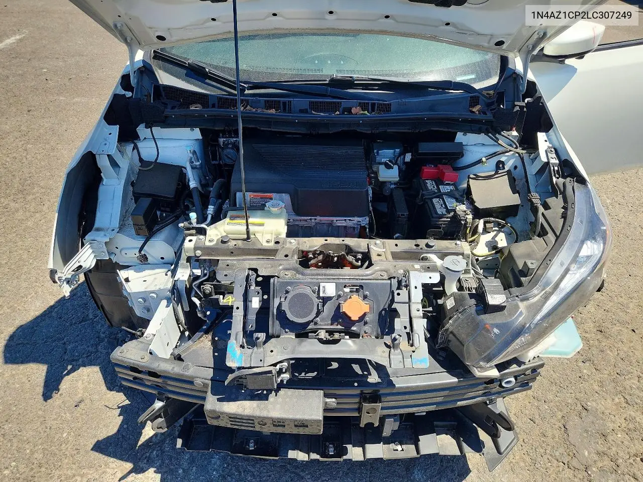 2020 Nissan Leaf Sv VIN: 1N4AZ1CP2LC307249 Lot: 58072186