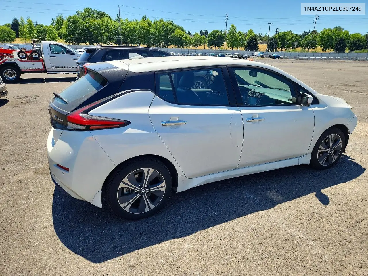 2020 Nissan Leaf Sv VIN: 1N4AZ1CP2LC307249 Lot: 58072186