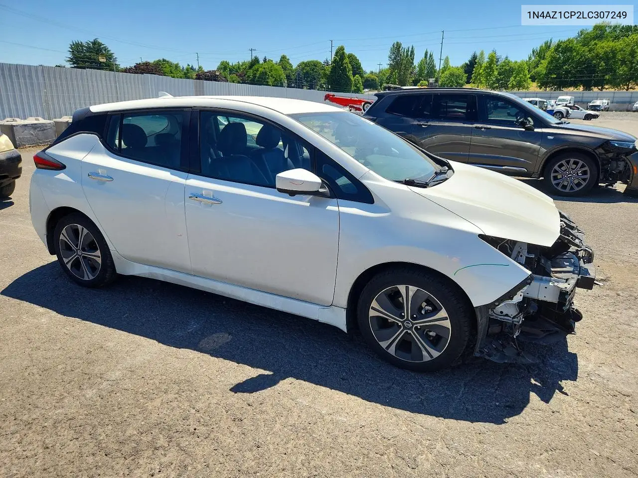 2020 Nissan Leaf Sv VIN: 1N4AZ1CP2LC307249 Lot: 58072186