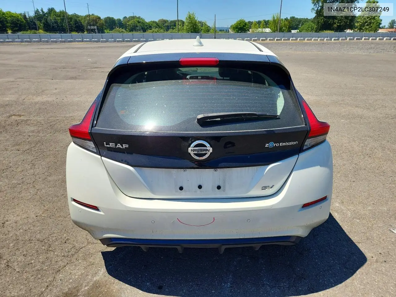 2020 Nissan Leaf Sv VIN: 1N4AZ1CP2LC307249 Lot: 58072186