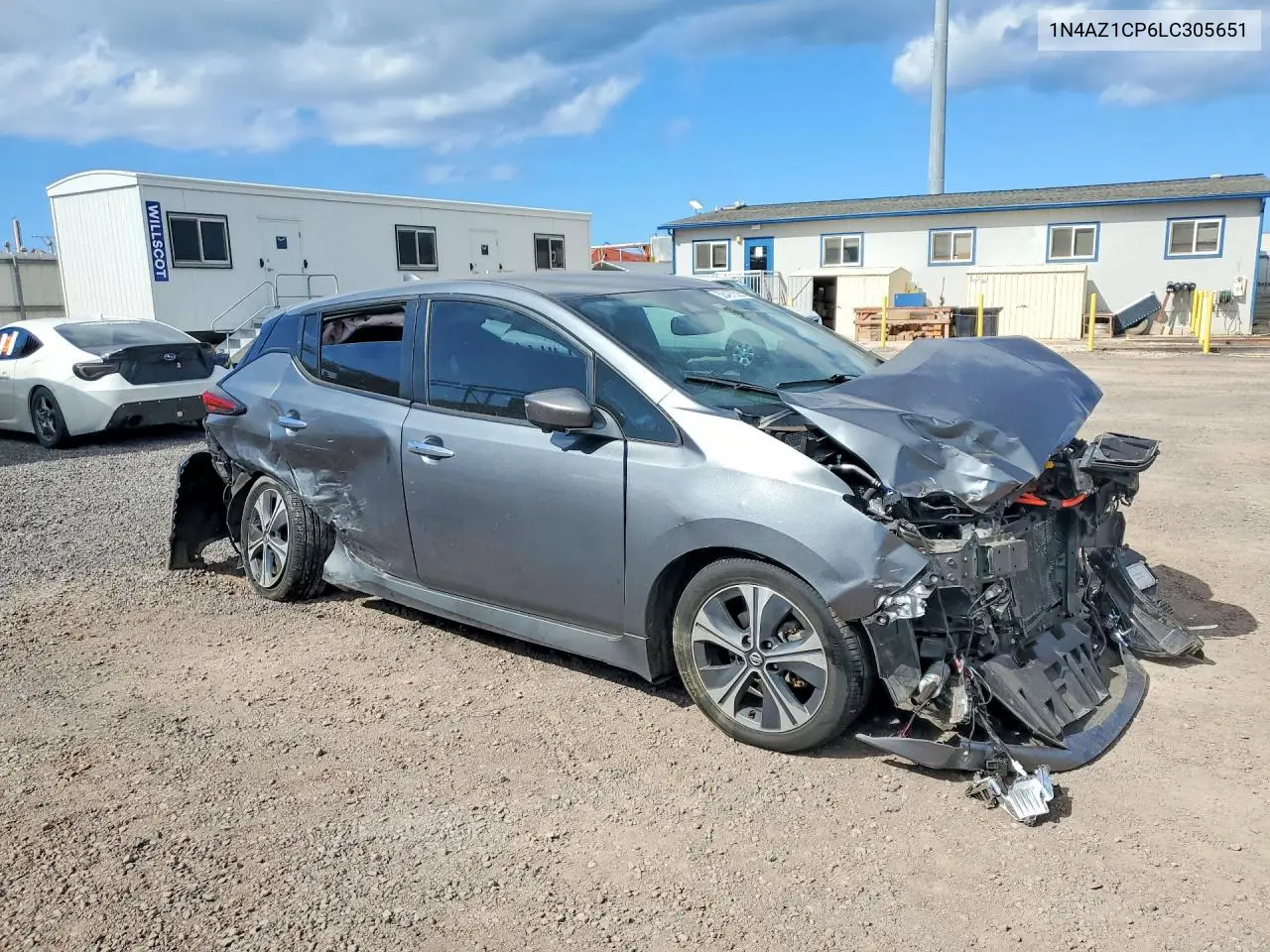 2020 Nissan Leaf Sv VIN: 1N4AZ1CP6LC305651 Lot: 58497626