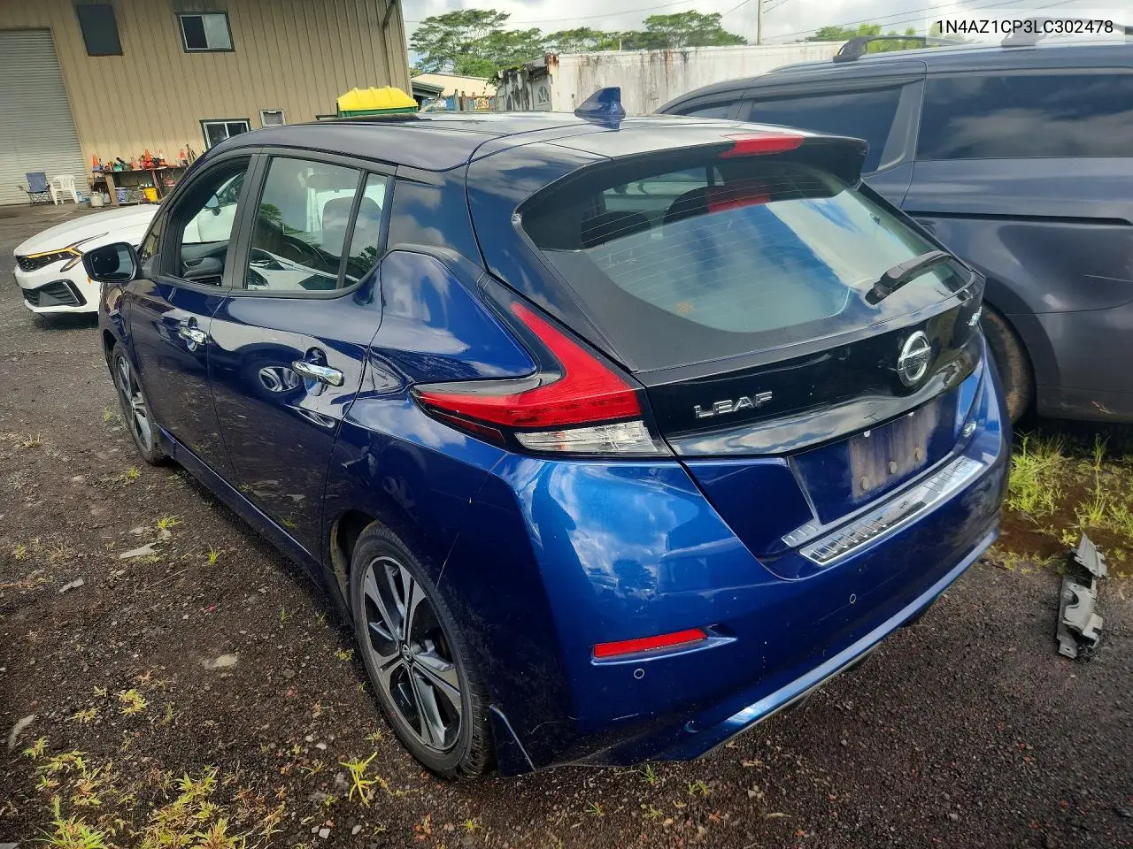 2020 Nissan Leaf Sv VIN: 1N4AZ1CP3LC302478 Lot: 59905746