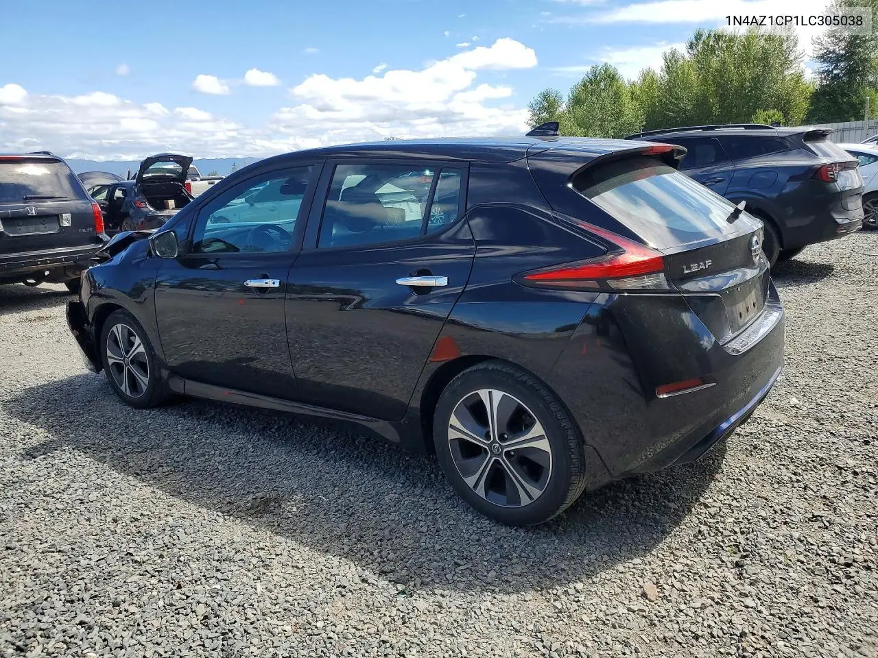 2020 Nissan Leaf Sv VIN: 1N4AZ1CP1LC305038 Lot: 59998456