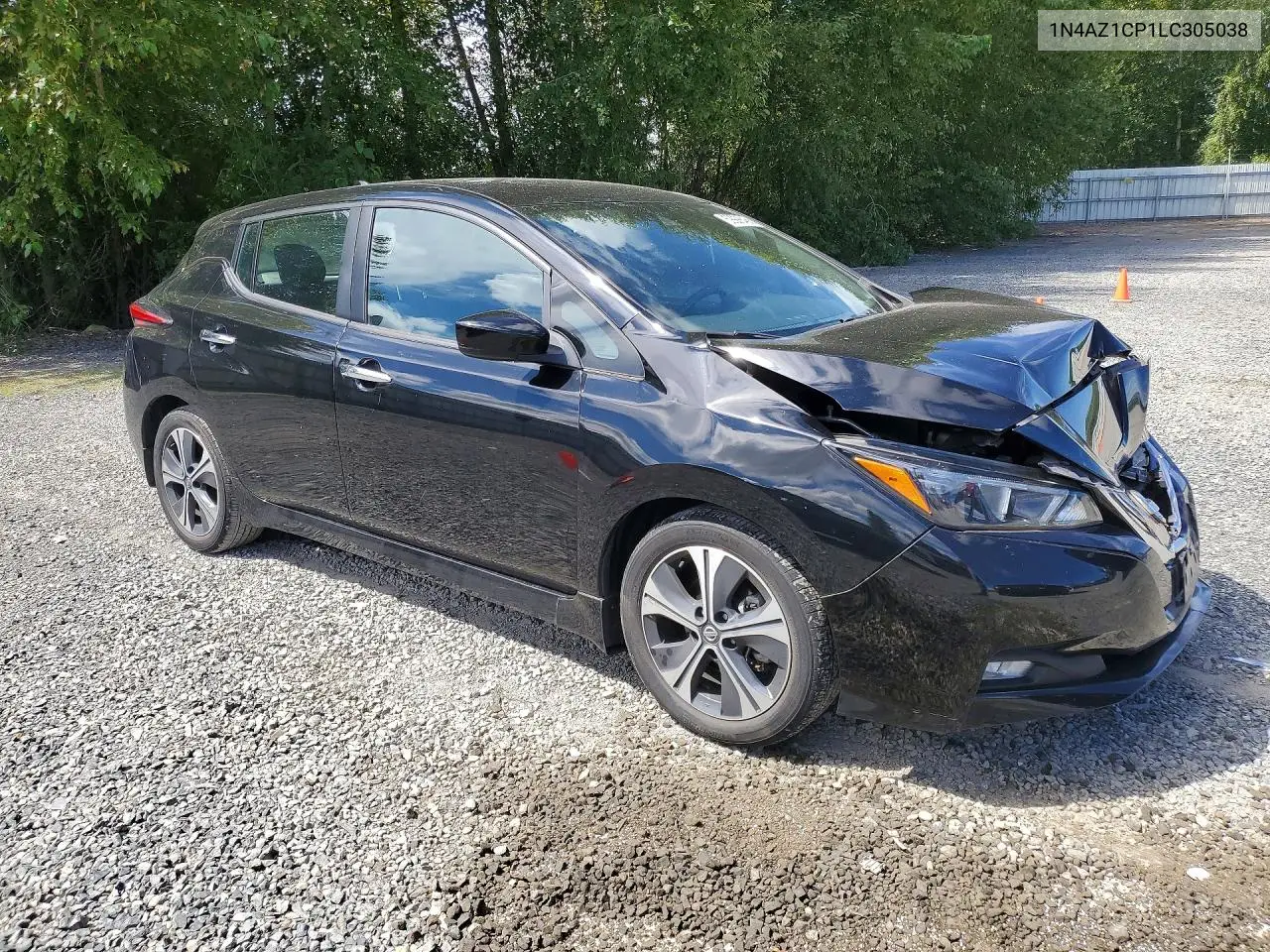 2020 Nissan Leaf Sv VIN: 1N4AZ1CP1LC305038 Lot: 59998456
