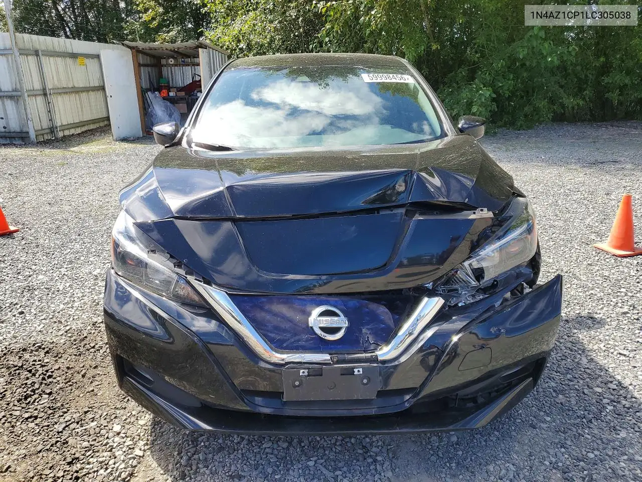 2020 Nissan Leaf Sv VIN: 1N4AZ1CP1LC305038 Lot: 59998456