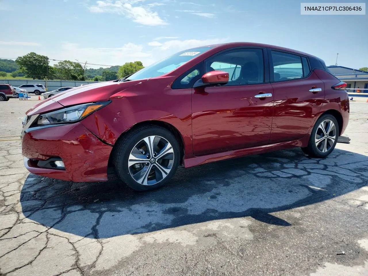 2020 Nissan Leaf Sv VIN: 1N4AZ1CP7LC306436 Lot: 60573106