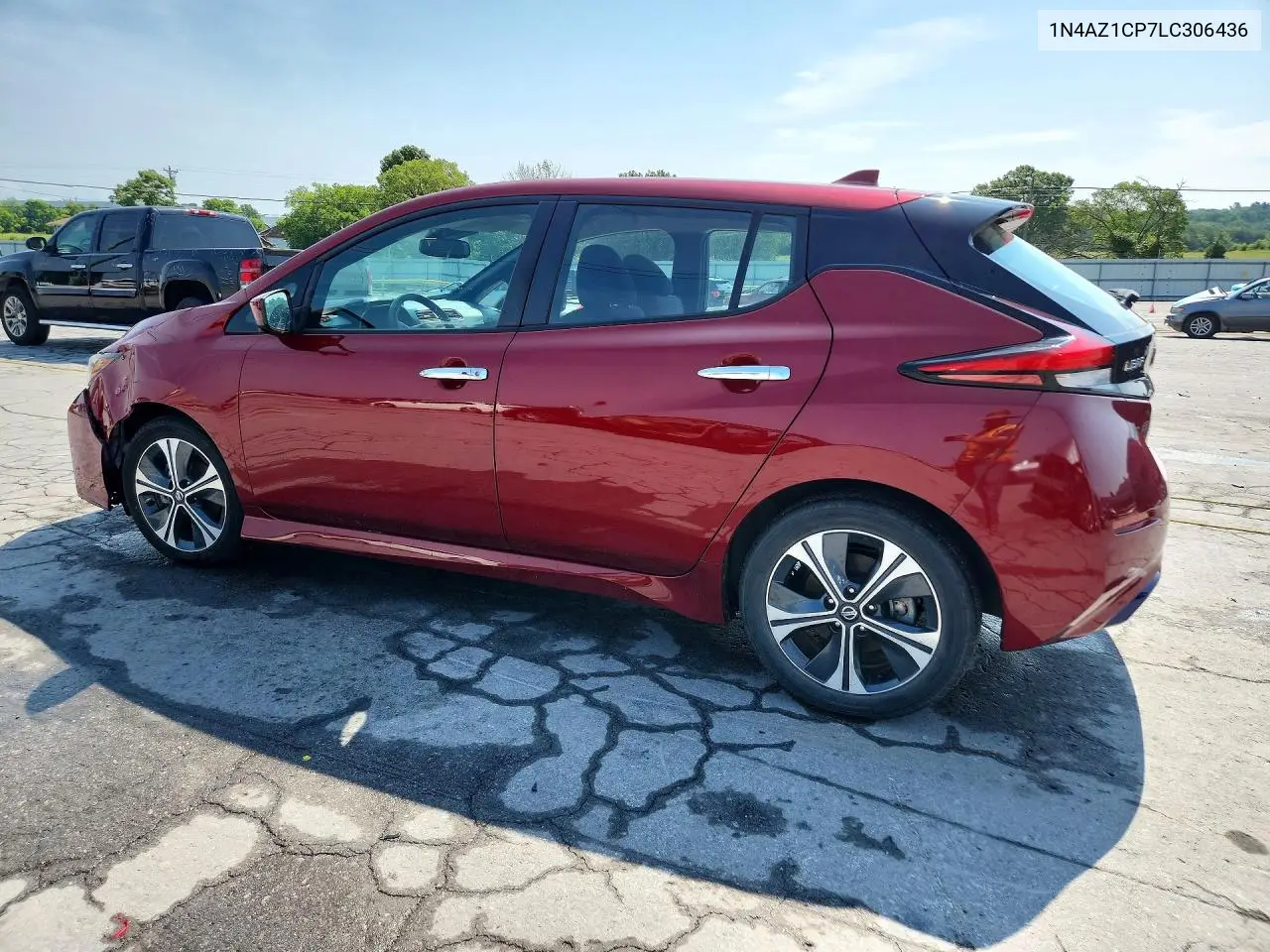 2020 Nissan Leaf Sv VIN: 1N4AZ1CP7LC306436 Lot: 60573106