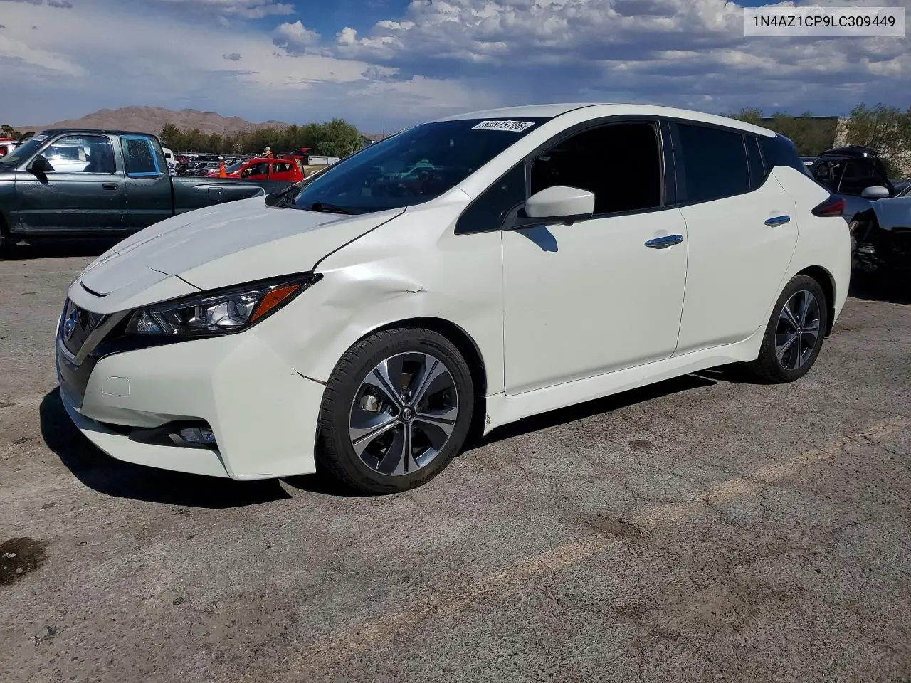 2020 Nissan Leaf Sv VIN: 1N4AZ1CP9LC309449 Lot: 60875706