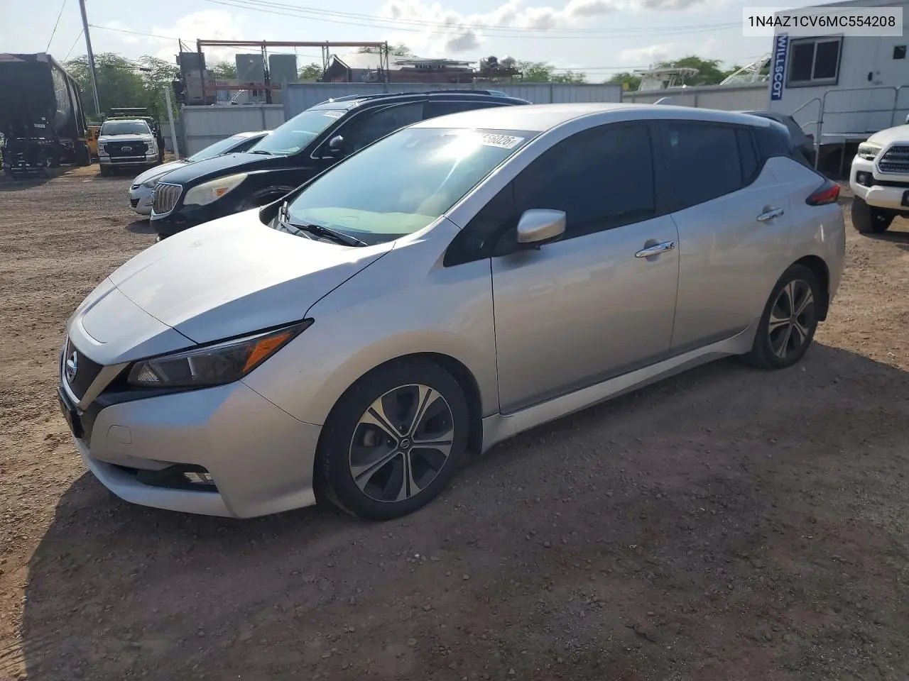 2021 Nissan Leaf Sv VIN: 1N4AZ1CV6MC554208 Lot: 55656026
