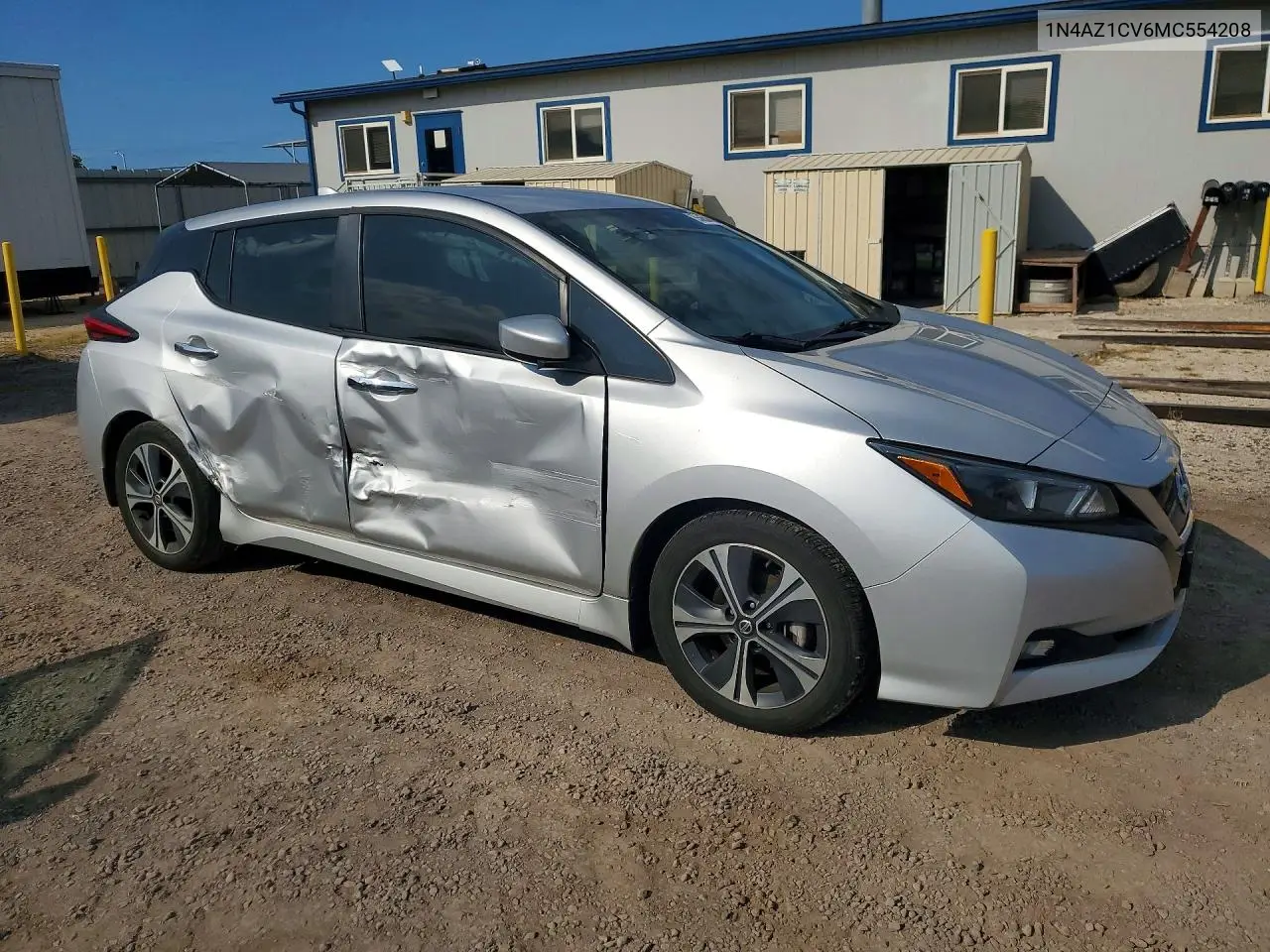 2021 Nissan Leaf Sv VIN: 1N4AZ1CV6MC554208 Lot: 55656026