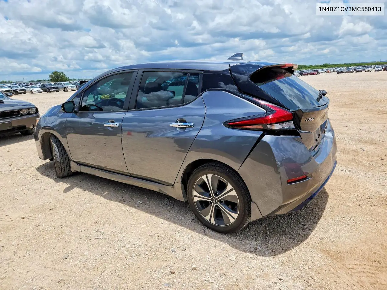 2021 Nissan Leaf Sv Plus VIN: 1N4BZ1CV3MC550413 Lot: 55733306