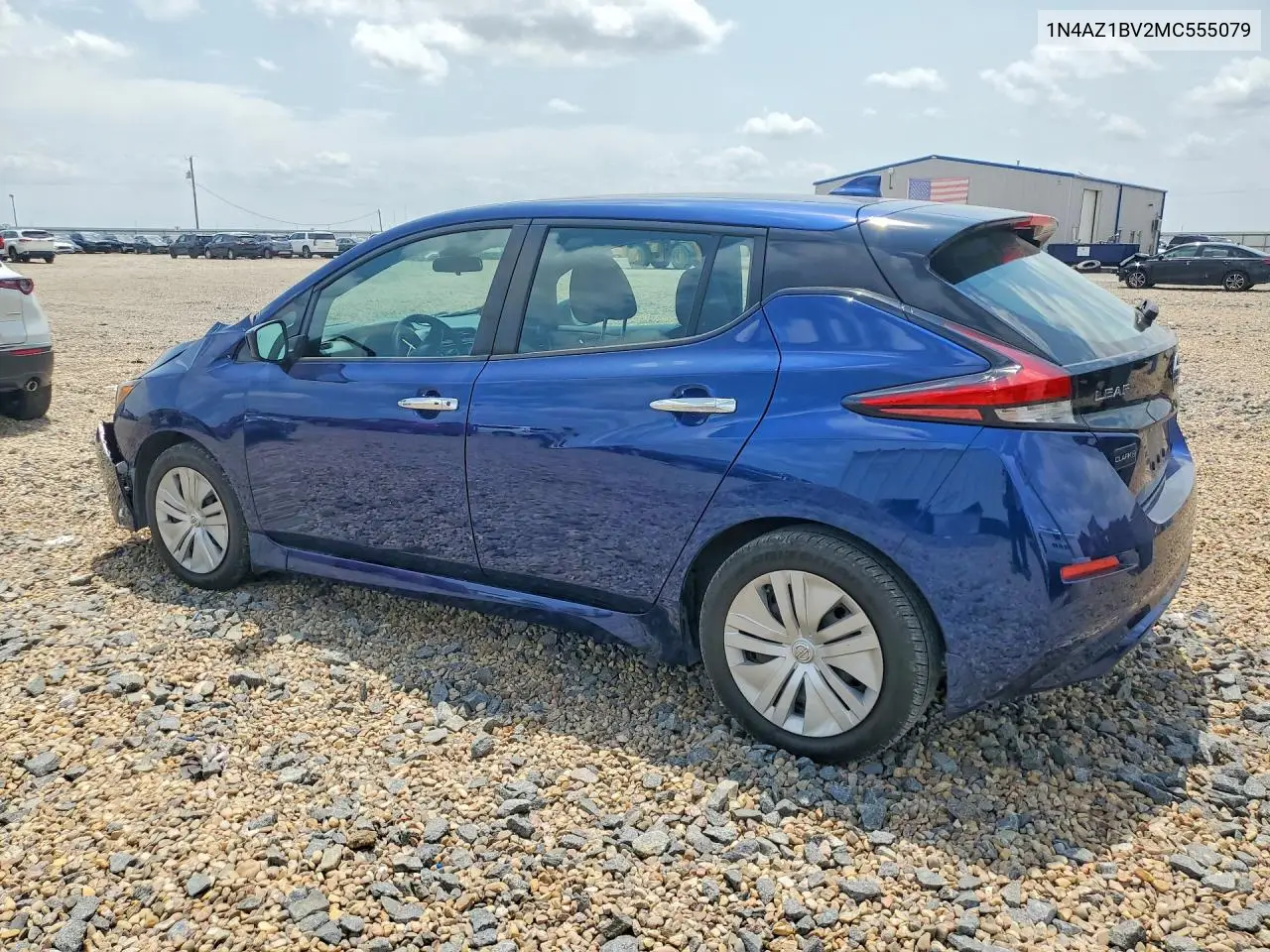 2021 Nissan Leaf S VIN: 1N4AZ1BV2MC555079 Lot: 58058706