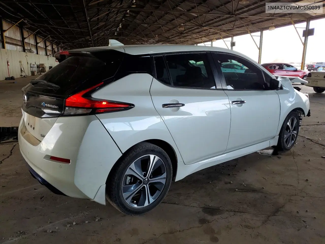 2021 Nissan Leaf Sv VIN: 1N4AZ1CV0MC550039 Lot: 58847686