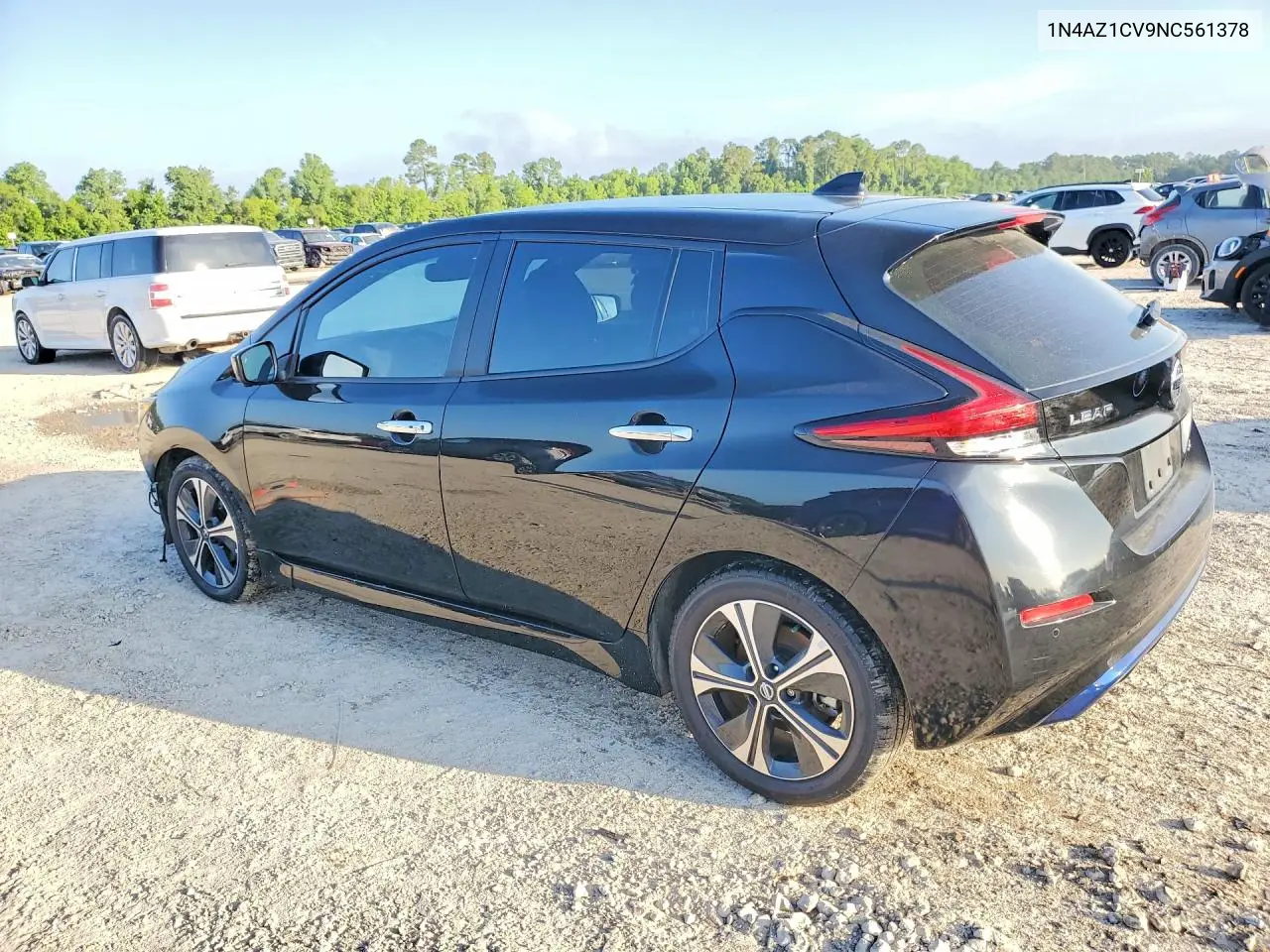 2022 Nissan Leaf Sv VIN: 1N4AZ1CV9NC561378 Lot: 55326006