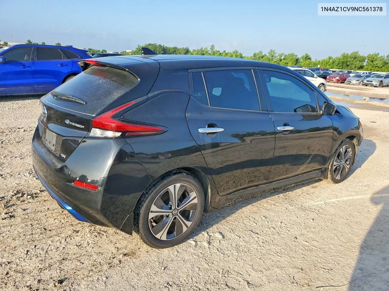2022 Nissan Leaf Sv VIN: 1N4AZ1CV9NC561378 Lot: 55326006