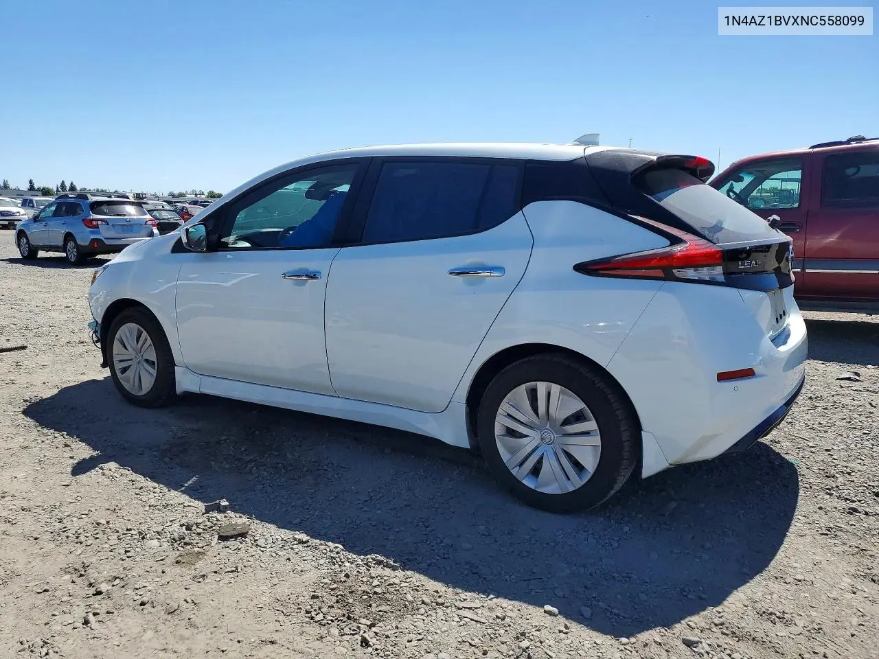 2022 Nissan Leaf S VIN: 1N4AZ1BVXNC558099 Lot: 56130546