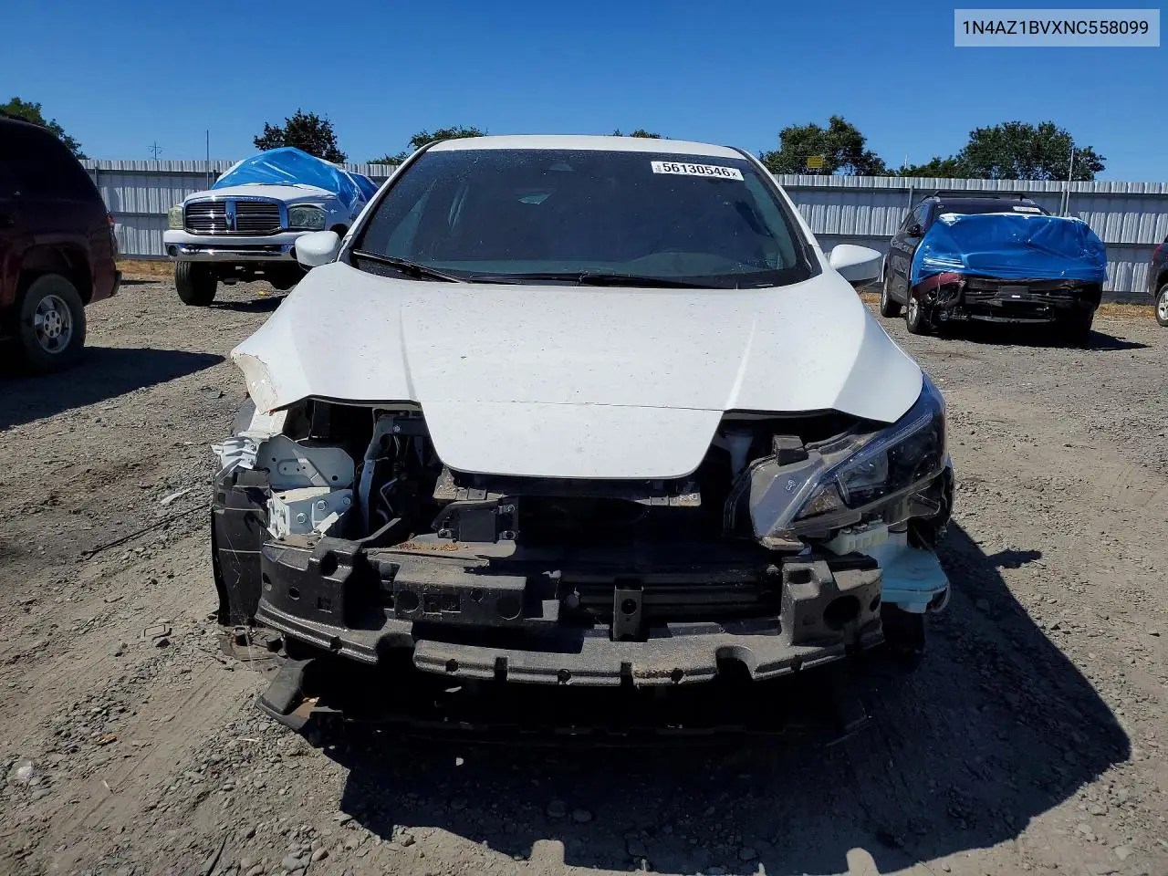 2022 Nissan Leaf S VIN: 1N4AZ1BVXNC558099 Lot: 56130546