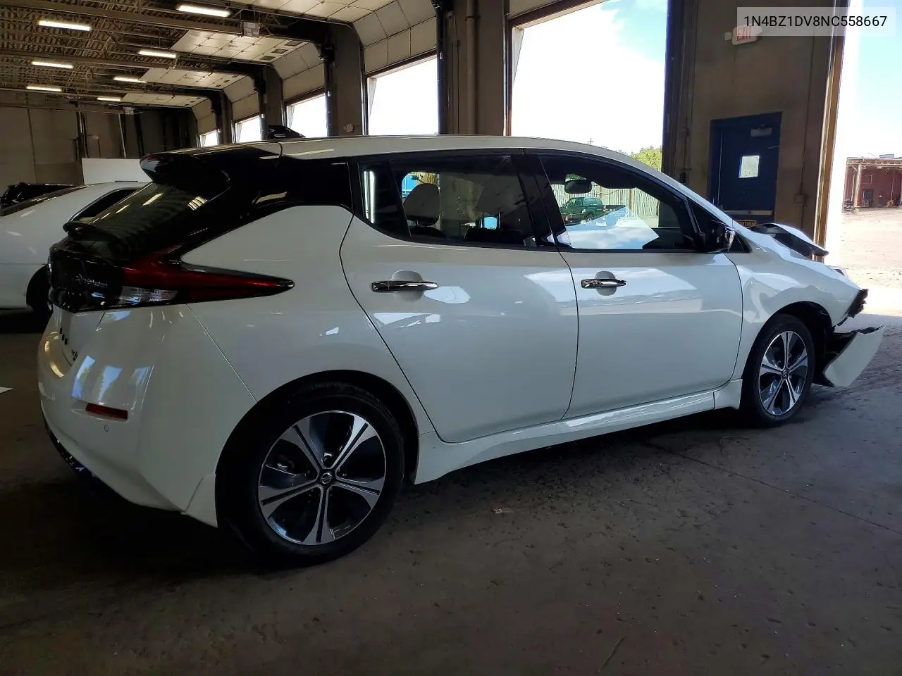 2022 Nissan Leaf Sl Plus VIN: 1N4BZ1DV8NC558667 Lot: 56824226